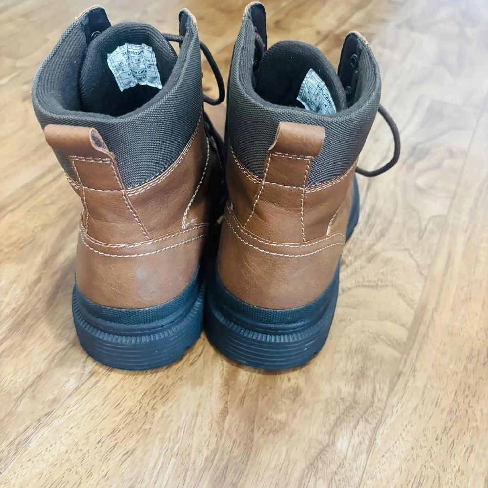 Bruno Marc Insulated Winter Snow Boots • Men’s 8 • Brown/Black • Great Condition